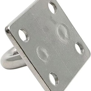 Anneau de levage en acier inoxydable Yonggao 304, plaque carrée, quincaillerie marine, fixation pour bateau - Product Image 3
