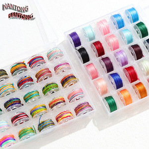 ชุดไหมพรมสีนานทง 72Nm 25 สี บรรจุกล่อง สำหรับถักมือ เชือกถัก งานฝีมือ DIY ทำเครื่องประดับ อุปกรณ์งานฝีมือ - Product Image 4