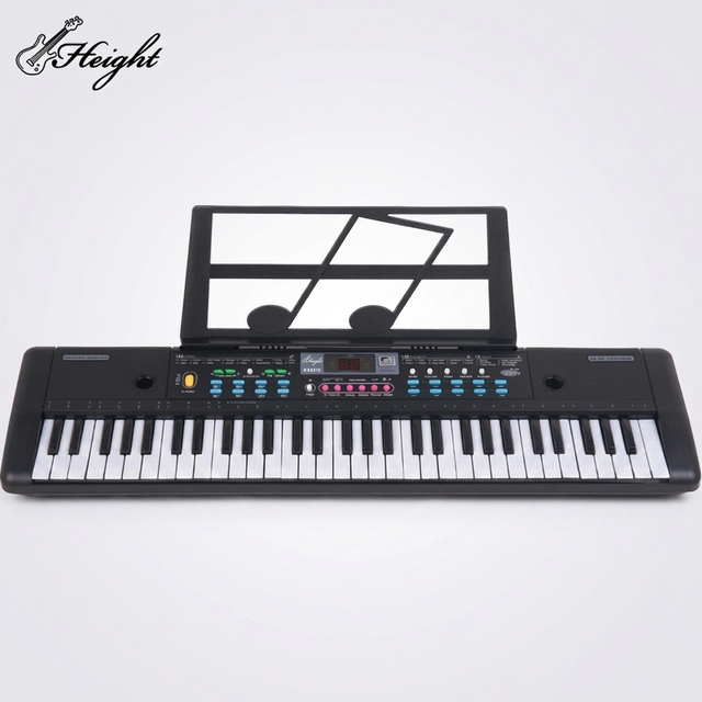 61 Keys Electric Keyboard Digital Piano Portable Synthesizer Keyboard for Beginners Kids Learning