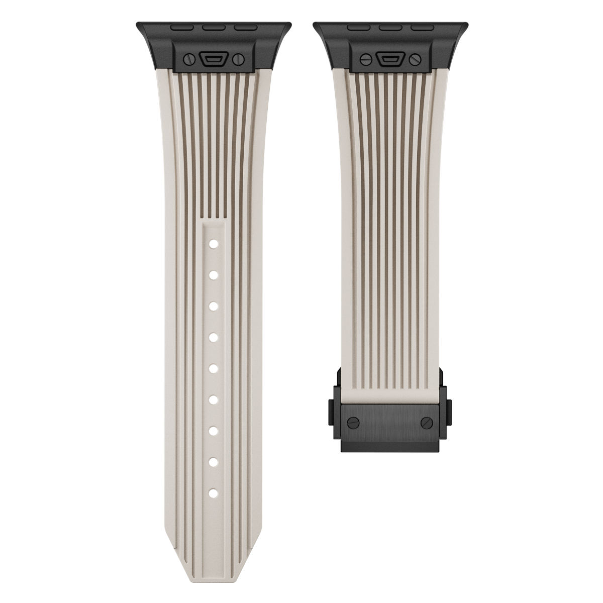 สีเบจ + สีดำ