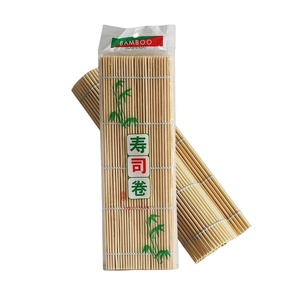 Alfombrillas de bambú enrollables <span class=keywords><strong>para</strong></span> <span class=keywords><strong>sushi</strong></span>, venta al por mayor, bajo precio, 24x24cm - Product Image 1