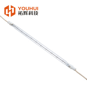 Youhui Transparent <b>Quartz</b> <b>Tube</b> Infrared Heating Lamp 250V 400W For Food Drying Equipment - Product Image 1