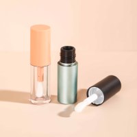 6.5ML vide nouveau carré grande biche pied clair baguette rouge à lèvres brillant à lèvres emballage épais applicateur Lipgloss conteneur Tubes