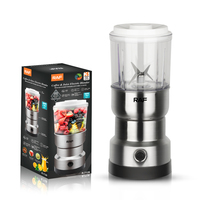 Moulin Mini Broyeur Électrique Automatique pour Épices, Noix et Grains, en Acier Inoxydable, avec Grand Bol Détachable