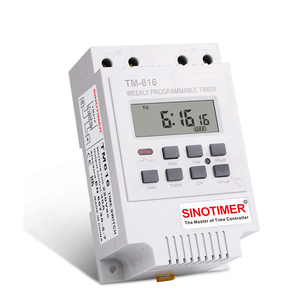 Sinotimer 30amp hàng tuần lập trình kỹ thuật số thời gian chuyển tiếp kiểm soát hẹn giờ 220V Din Rail núi tm616w cổ điển 7 ngày hẹn giờ - Product Image 3