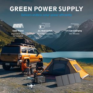 Générateur <span class=keywords><strong>solaire</strong></span> Batterie de 600 watts Centrale électrique portable Batterie <span class=keywords><strong>solaire</strong></span> d'urgence portable pour l'extérieur - Product Image 3