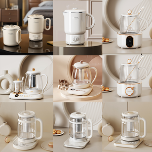 Bollitore Elettrico Multifunzione Scaldabiberon e Conservatore per <span class=keywords><strong>Tè</strong></span>/Caffè in Vetro con Termostato 220V - Product Image 6