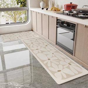 <span class=keywords><strong>Tapis</strong></span> de <span class=keywords><strong>cuisine</strong></span> lavable en PVC, vinyle gris, antidérapant, imperméable, Long, pour le sol, la buanderie, l'entrée, le paillasson - Product Image 4