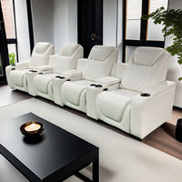 3 Motoren Curve Row Home Recliner Diamant stiche Theater Sitz Theater Liege sofa Power Chair Sitz Wohnzimmer möbel