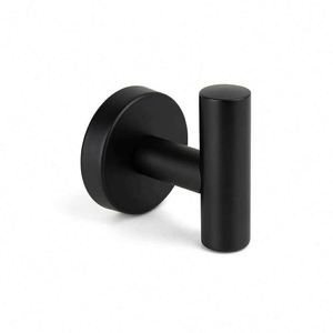 High Quality SS201 Stainless Steel Eco-Friendly Contemporary <b>Bathroom</b> <b>Accessories</b> <b>Set</b> <b>Black</b> Wall Hook Toilet Paper Holder Toilet - Product Image 5