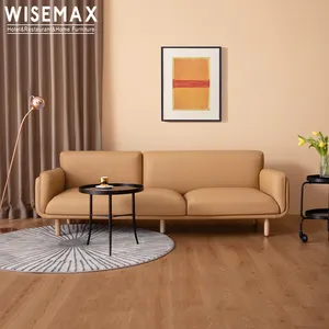 WISEMAX FURNITURE Manufacturer living room furniture office waiting sofa wooden frame comfortable fabric lounge chairs