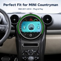 Écran Android 13 9 pouces IPS pour voiture, pour BMW Mini Countryman R60 2011-2014, autoradio avec caméra 360 intégrée