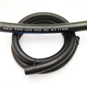 Série 400 automobile <span class=keywords><strong>E85</strong></span> AN4 AN6 AN8 AN10 AN12 NBR CPE caoutchouc noir tressé lisse twist-lok Push Lock Push On pipe Line - Product Image 5