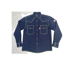 Uniforme de bombero resistente al fuego FR Camisa de trabajo de soldadura Camisa DE TRABAJO DE PUNTO Taylor resistente al fuego - Product Image 1