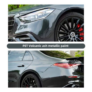 Pellicola di vernice metallizzata vulcanica che cambia <span class=keywords><strong>colore</strong></span> <span class=keywords><strong>grigio</strong></span> pellicola autoadesiva per auto rivestimento di protezione antigraffio a prova di vinile - Product Image 5