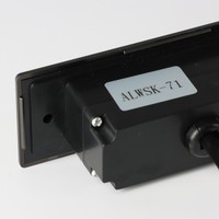 Ailiwei ALWSK-71 Télécommande filaire à deux boutons DC 12-30V 5A USB pour barre lumineuse, en ABS et métal, pour domotique et utilisation sur canapé