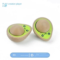 Clicker en forme d'avocat imprimé en 3D, gadget de bureau original, anti-stress, bouton à presser, ornement, cadeau créatif pour adultes au bureau
