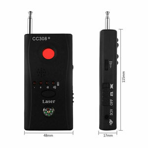 CC308アンチスパイRF信号バグ検出器カメラレーザーレンズGSMファインダー - Product Image 5