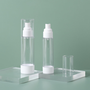 Botol pengap kosmetik, botol plastik vakum transparan untuk semprotan parfum perawatan kulit kemasan perawatan kulit - Product Image 2