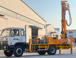 エアコンプレッサートラック搭載フル油圧地下水井戸掘削機ハンマービット付き - Product Image 6