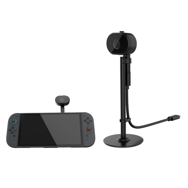 1080P USB Camera for Nintendo Switch 2 Wide Angle Video Chat Webcam PC Game Console Accessories