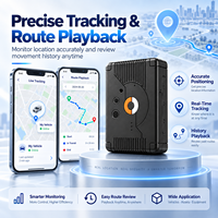 Traceur GPS 4G Q3Pro 1500mAh pour Véhicules, Localisateur d'Actifs Sans Fil à Aimant Puissant, Suivi en Temps Réel, Alerte Anti-Manipulation, Longue Autonomie de la Batterie