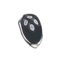 Control Remoto para Puerta Automática RKING, 433.92mhz, Código Variable, Código de Aprendizaje, Construcción Metálica, Distancia de Control de 100m, 4 Botones, Universal