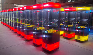 Máquina expendedora de metal operada con monedas para juguetes de cápsula Magic Box, 1 año de soporte en inglés para canje de premios, <span class=keywords><strong>juego</strong></span> de pelota divertido - Product Image 6