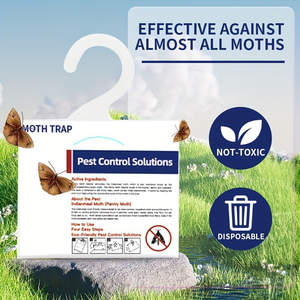 Lot de 6 pièges à mites pour garde-manger à résistance maximale avec phéromones - Product Image 2