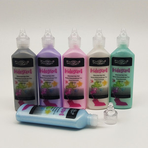 Kit 3D con Pegamento Resistente al Agua, <span class=keywords><strong>Pintura</strong></span> Mate Iridiscente para <span class=keywords><strong>Textil</strong></span>, Tela Hinchada, Acrílico para <span class=keywords><strong>Pintura</strong></span> de Vidrio y Papel - Product Image 4