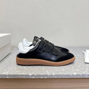 Sneakers da <span class=keywords><strong>Donna</strong></span> di Nicchia in Vera Pelle Popolari Novità 2024 Versione Alta Classiche da Allenamento <span class=keywords><strong>con</strong></span> <span class=keywords><strong>Velcro</strong></span> <span class=keywords><strong>Scarpe</strong></span> Bianche <span class=keywords><strong>con</strong></span> Suola Spessa Invernali - Product Image 4