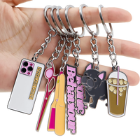 Porte-badge rétractable rose personnalisable pour infirmière, support d'identification médicale sur mesure, cadeau d'appréciation pour les professionnels de la santé avec clip