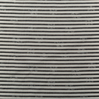 Tissu Jacquard à Rayures Artistiques, Texture à Bulles Horizontales, Convient pour les Vêtements de Luxe pour Femmes, la Haute Couture et les Articles d'Ameublement