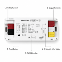 Driver LED Dual Output Tuya Zigbee Smart Dimmer BLE Mesh 2.0 12-24V 300W PWM Dimmable SELV