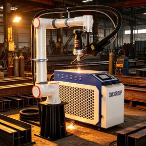 Station de travail robotisée certifiée, machine de soudage laser robotisée automatique pour l'acier au carbone et l'aluminium - Product Image 1