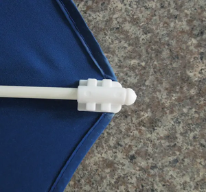 Parapluie de jardin personnalisé avec logo personnalisé à faible quantité minimale de commande: conception à double toit coupe-vent, auvent UPF50 + avec <span class=keywords><strong>accessoires</strong></span> de remplacement - Product Image 3