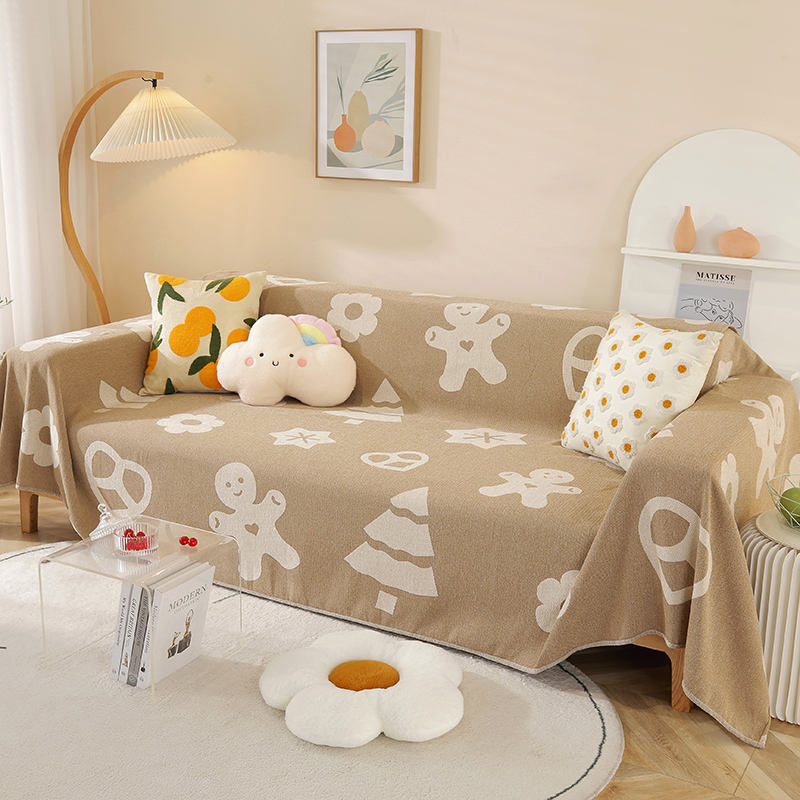 สีน้ำตาลอ่อน/ขาว