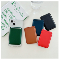 Kustom Logo sublimasi ponsel pintar tempat kartu magnetis dompet ponsel kulit