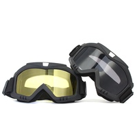 2025 rétro lunettes de moto tout-terrain coupe-vent et respirant casque lunettes lunettes de sport tactiques