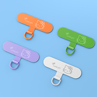 Longe de téléphone d'usine personnalisable avec fixation sécurisée en acier inoxydable sangle en matériau TPU conception métallique impression de logo