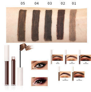 Bouteille à bouchon blanc, gel pour <span class=keywords><strong>sourcils</strong></span> de couleur personnalisée, marque privée, <span class=keywords><strong>teinture</strong></span> pour <span class=keywords><strong>sourcils</strong></span>, crème teintée, pommade, mascara avec pinceau fin pour le maquillage des <span class=keywords><strong>sourcils</strong></span> - Product Image 6