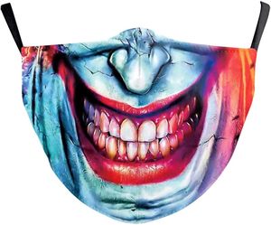 Máscara de terror de Halloween Scary Creepy <span class=keywords><strong>Face</strong></span> Cover Ajustable Reutilizable para la decoración de la fiesta para asustar y aterrorizar a los invitados - Product Image 2