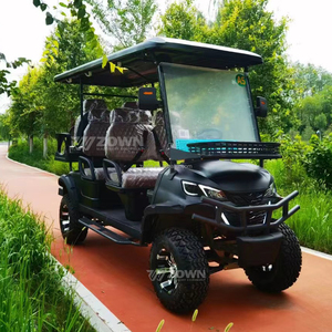 Carrito de Golf Eléctrico de 4 Plazas Más Vendido, Batería de Litio de 48V, 4 Ruedas, Neumáticos Todoterreno, Carrito de Golf Inteligente - Product Image 5