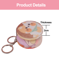 Porte-clés en peluche double face personnalisé, badge en métal personnalisé en peluche, badge promotionnel, fournisseur de badges en métal bon marché