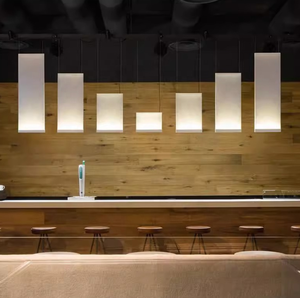 Lampada <span class=keywords><strong>a</strong></span> <span class=keywords><strong>Sospensione</strong></span> Moderna Stile Tenda, Illuminazione <span class=keywords><strong>LED</strong></span> Decorativa per Interni, <span class=keywords><strong>Lampade</strong></span> Pendenti per Sala da Pranzo - Product Image 2