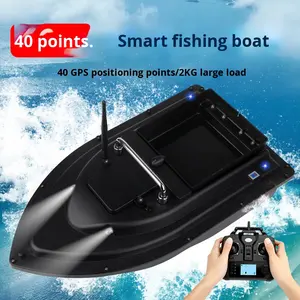 <span class=keywords><strong>Barco</strong></span> de Pesca con Control Remoto Inalámbrico, GPS de 40 Puntos, 1500G, 600M, Retorno Automático, 25600 mAh, ABS, para Pesca Nocturna en el Mar, con Buscador de Peces - Product Image 3