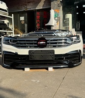 Ensemble de pare-chocs avant d'origine pour VW Tiguan L 2021-2024 R-Line, grille de phare antibrouillard, réservoir d'eau, radiateur, faisceau de câblage, pièces automobiles, partie avant