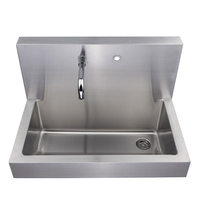 Vente en gros usine : Évier public extérieur en acier inoxydable 304, lavabo industriel personnalisé pour écoles et hôpitaux