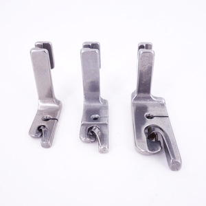 <b>Sewing</b> Machine Hem Presser Foot Stainless Steel PF 001 Flatbed Garment Processing Equipment Part - Product Image 2