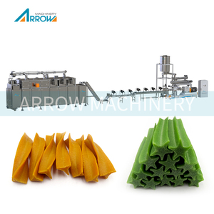 Nouvelle machine d'extrudeuse d'aliments pour animaux domestiques robuste pour les mâches de chiens et la production de bâtons de viande d'os multi-tension - Product Image 2